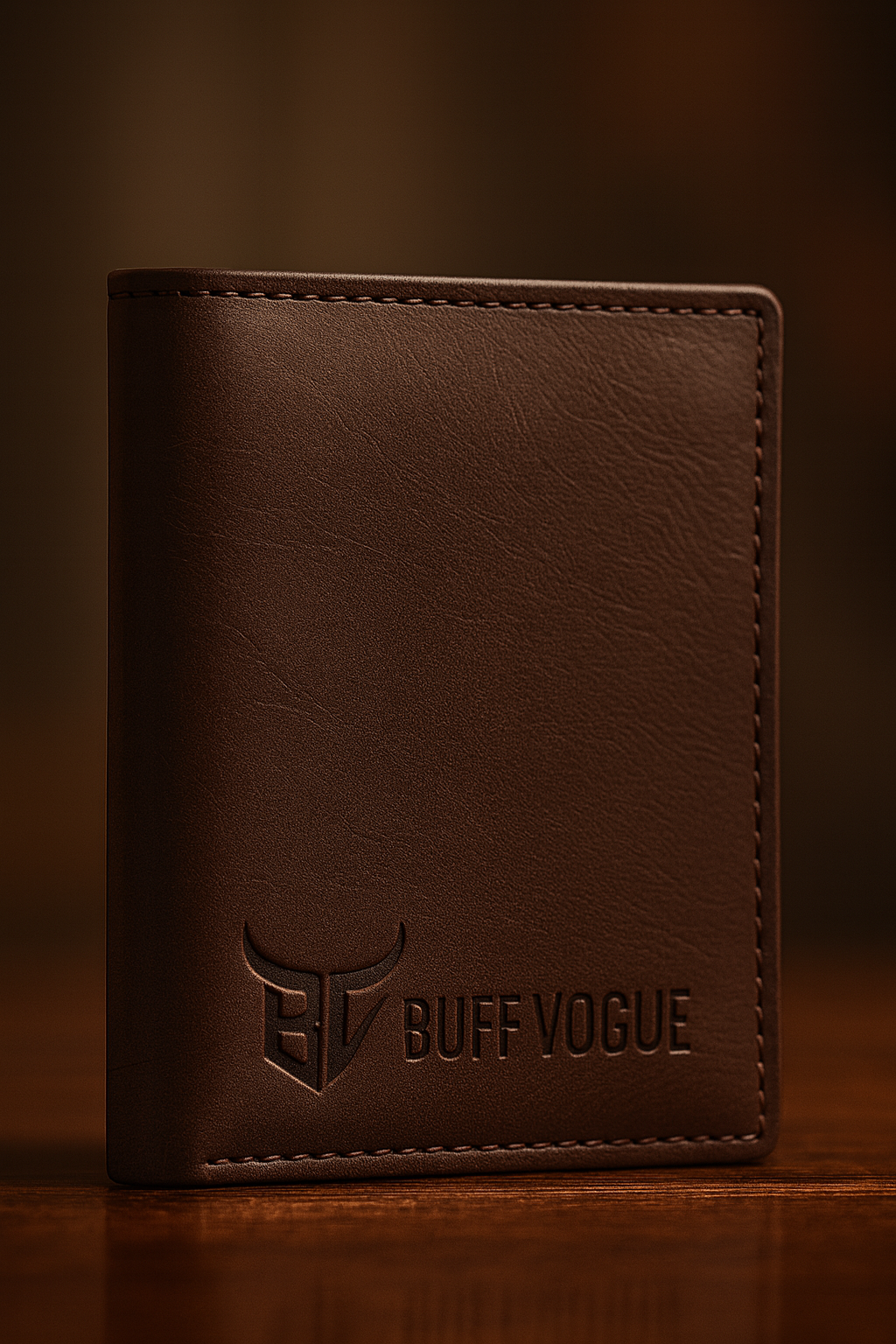 Buff Vogue Premium Leather Wallet – Slim, Stylish & Durable Men’s Bifold / Card Holder