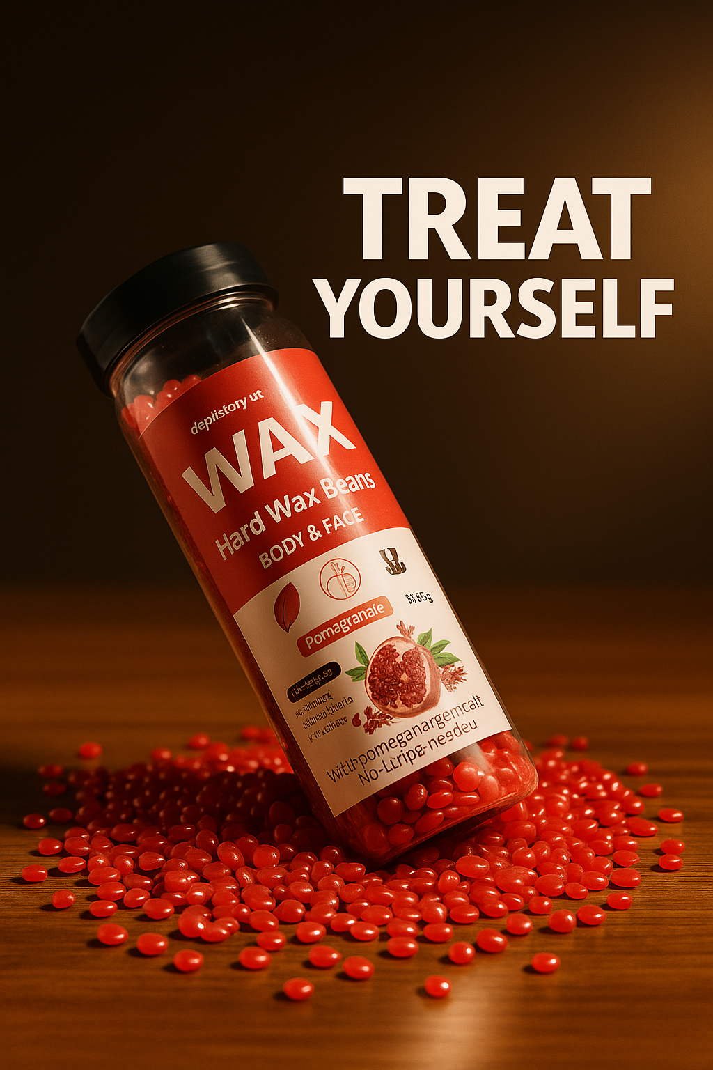 Stripless Hard Wax Beads – Facial, Body & Bikini Hair Removal