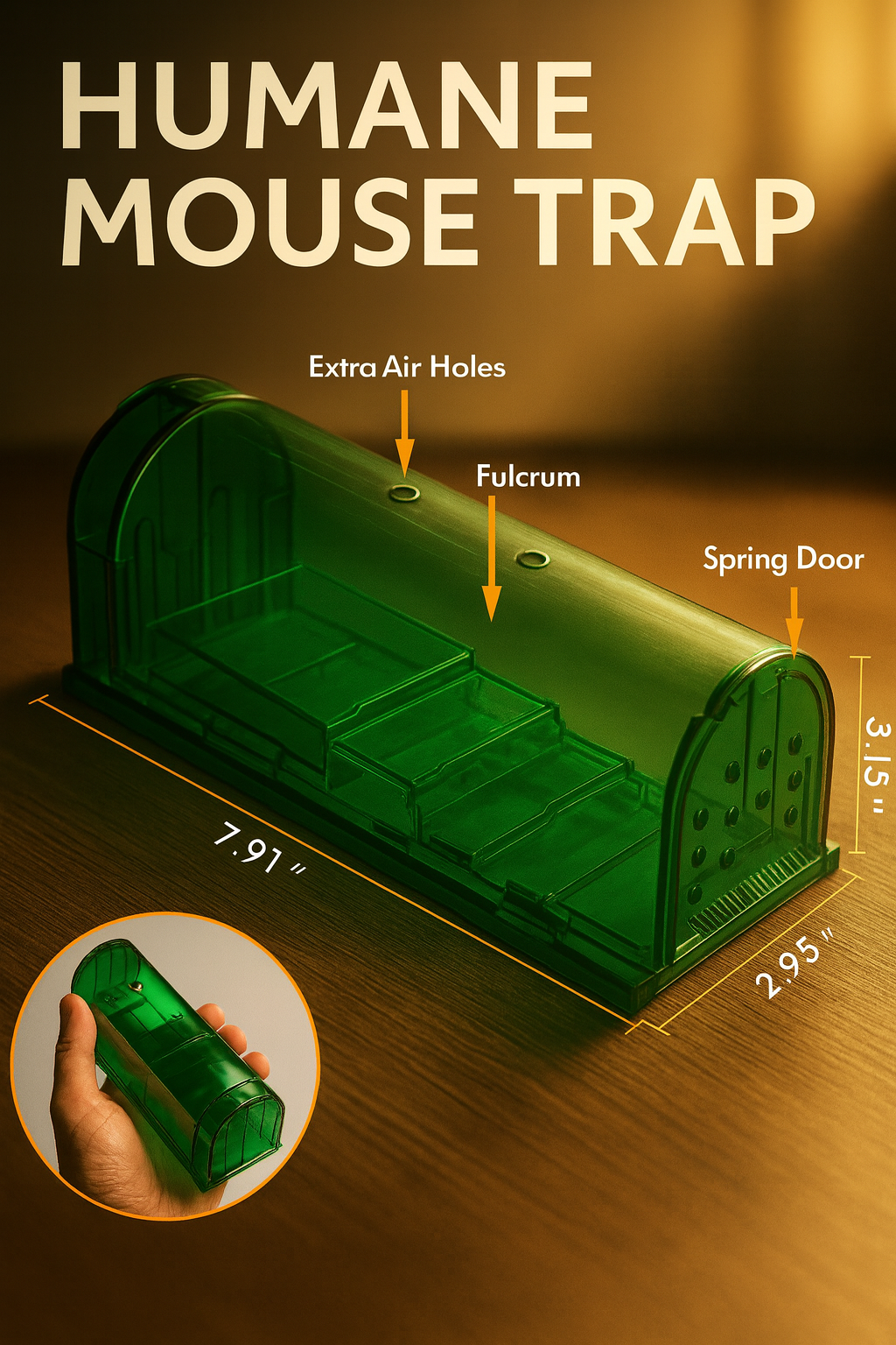Humane Mouse Trap – Indoor/Outdoor