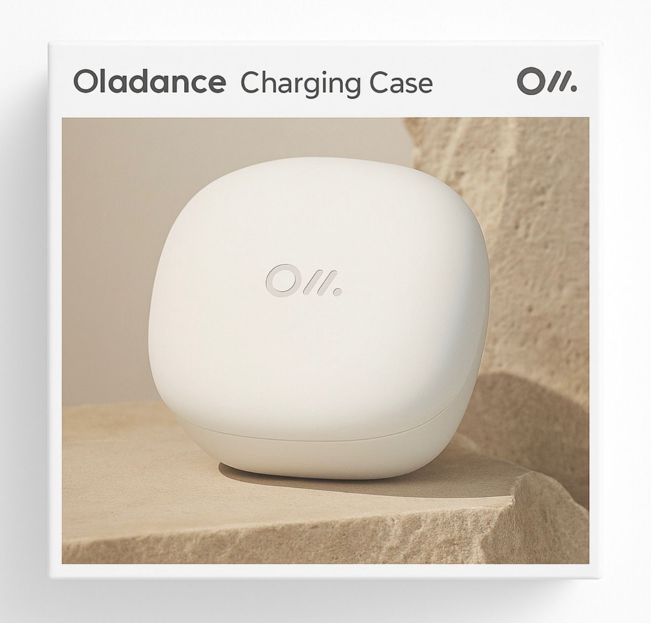 Oladance OLB01 Earbuds Charging Case / Warm White, Black