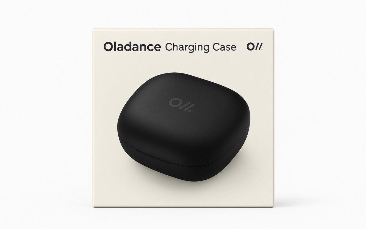 Oladance OLB01 Earbuds Charging Case / Warm White, Black