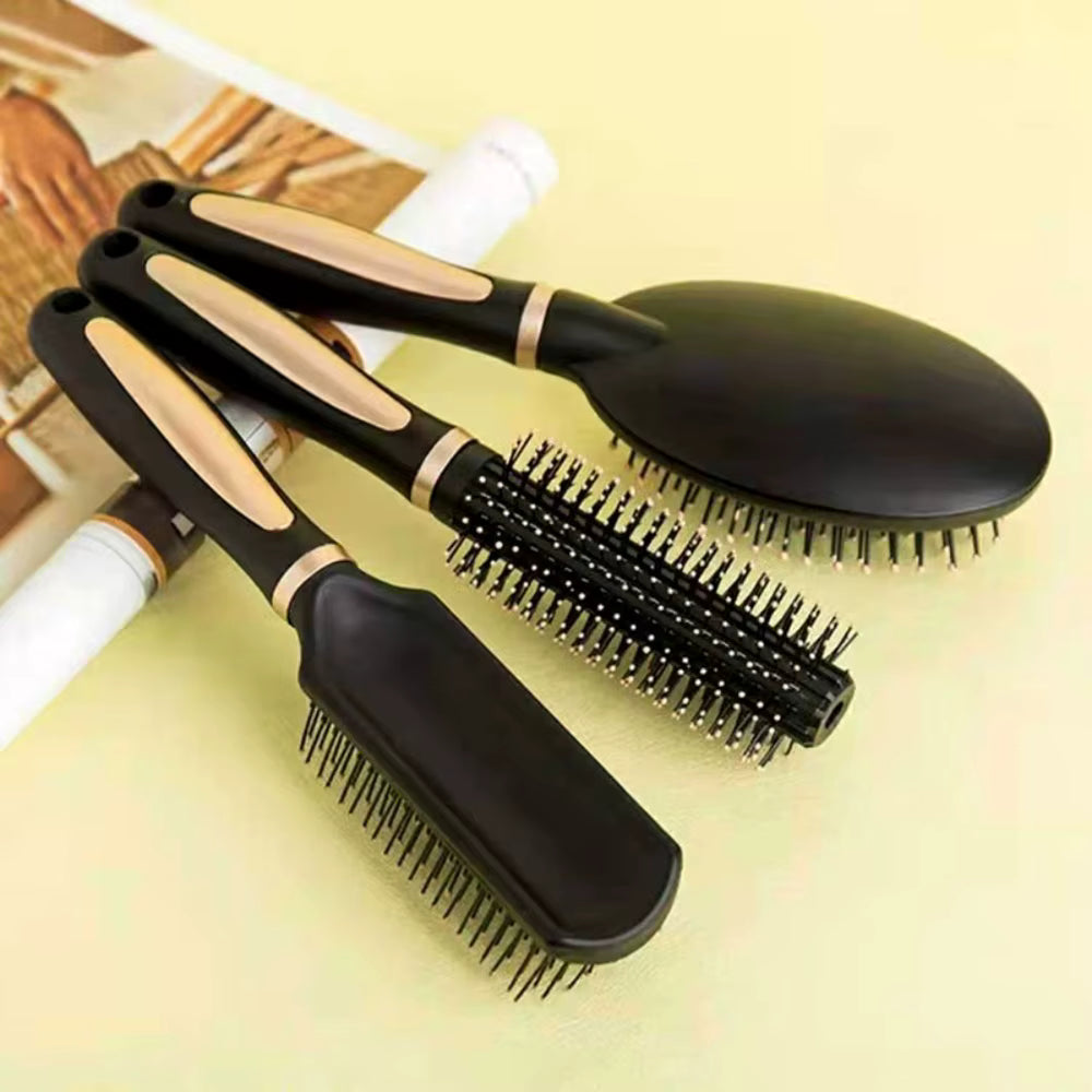 Anti-Static Air Cushion Hair Brush – Scalp Massage Detangling Comb for Women & Girls | Wet & Curly Hair Styling Salon Brush