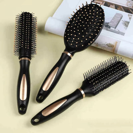 Anti-Static Air Cushion Hair Brush – Scalp Massage Detangling Comb for Women & Girls | Wet & Curly Hair Styling Salon Brush