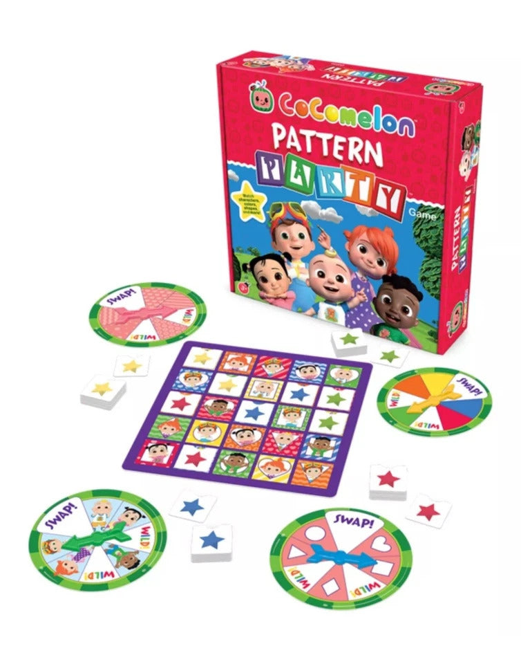 CoComelon Pattern Party  – Educational Toddler Matching Game