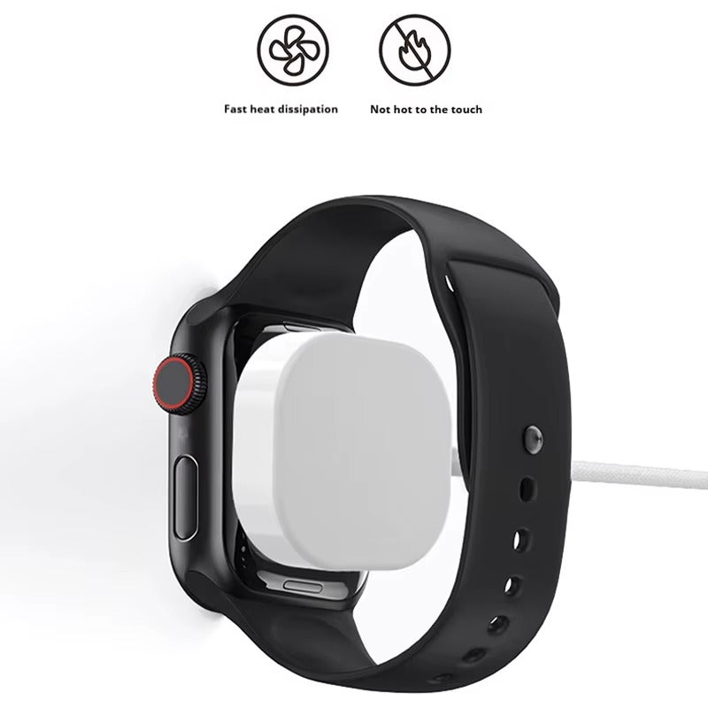 Apple Watch Magnetic Charger – Fast USB Wireless Cable for Series 1–10, SE, Ultra
