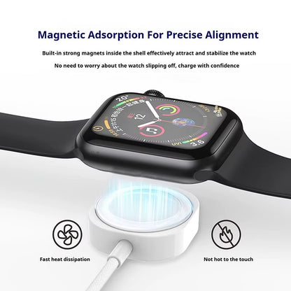Apple Watch Magnetic Charger – Fast USB Wireless Cable for Series 1–10, SE, Ultra