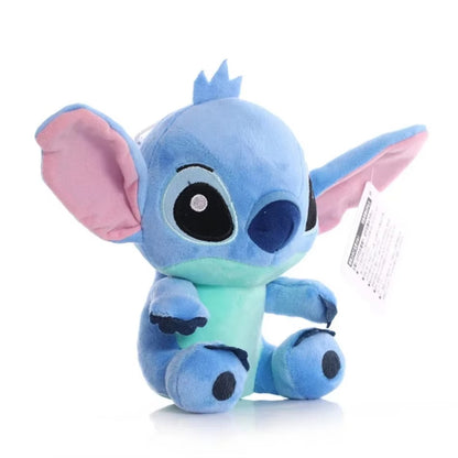 Stitch Plush Doll 20cm – Cute Disney Stuffed Toy for Kids, Soft Blue/Pink Anime Plush